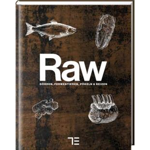 预订不退不换德语 RAW:Salzen, Beizen, Dörren und Fermentieren (Teubner Küchenpraxis)