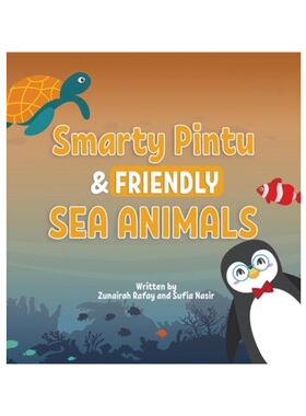 预订不退不换按需印刷Smarty Pintu & Friendly Sea Animals[9780645562460]