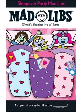 预订Sleepover Party Mad Libs[9780843126990]