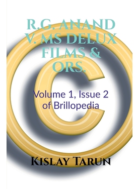 预订不退不换R.G. ANAND V. MS DELUX FILMS & ORS.