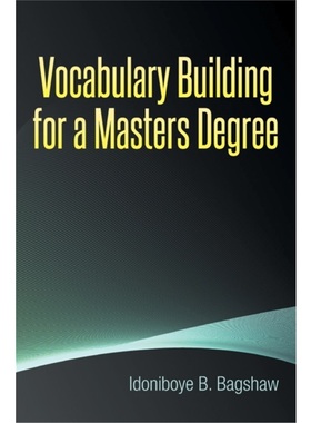 按需印刷Vocabulary Building for a Masters Degree
