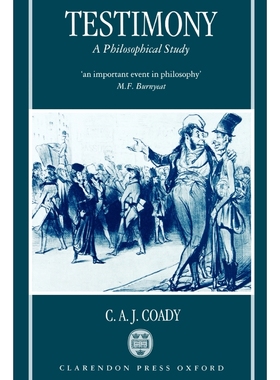 按需印刷Testimony[9780198235514]