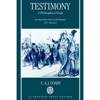 按需印刷不退不换Testimony[9780198235514]