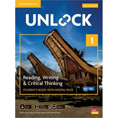 英文原版 Unlock 2e 1 R&W SB&OWB w/ D/L Vid 原版进口图书籍【上海外文书店】