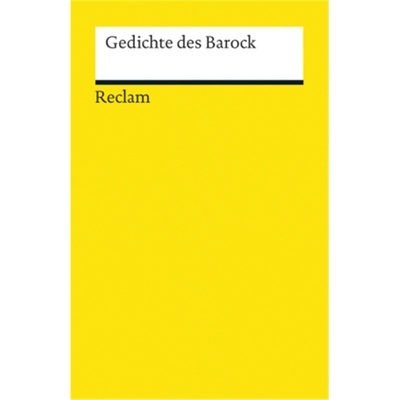 预订【德语】Gedichte des Barock[9783150191002]