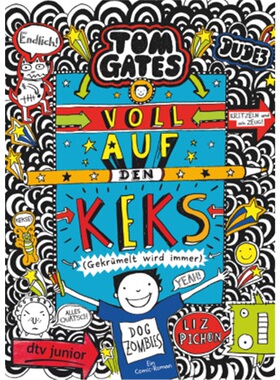 预订【德语】Tom Gates: Voll auf den Keks (Gekrumelt wird immer)[9783423718837]