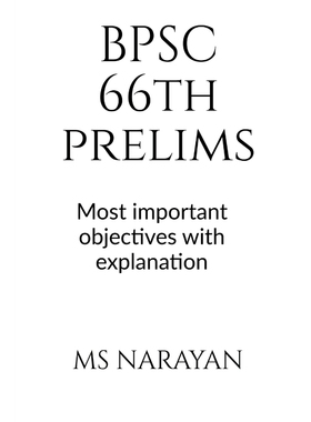 按需印刷不退不换BPSC 66th PRELIMS[9781636690957]
