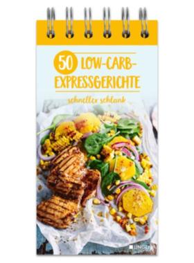 预订【德语】 50 Low-Carb-Expressgerichte:Schneller schlank mit dem handlichen Rezeptbl