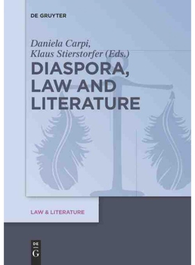 按需印刷DEG Diaspora, Law and Literature[9783110485417]