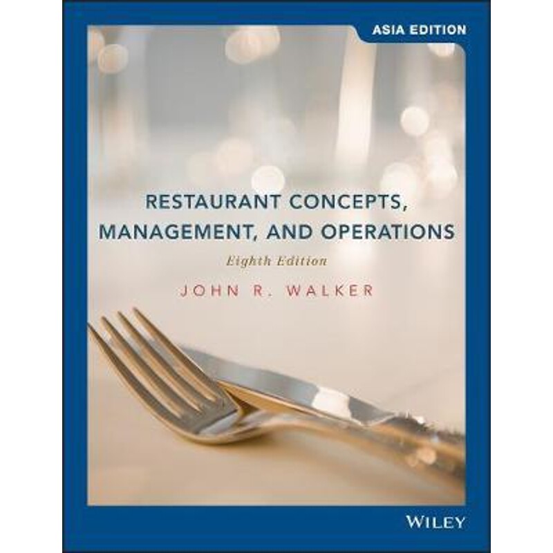 按需印刷不退不换WY Restaurant Cncpt Operation 8e Asia Editi[9781119589815]