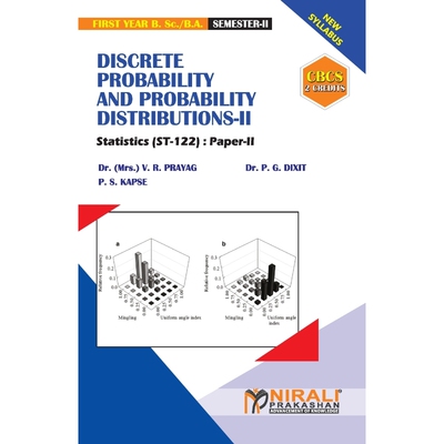 按需印刷不退不换DISCRETE PROBABILITY AND PROBABILITY DISTRIBUTIONS - II [2 Credits] Statistics[9789389533637]
