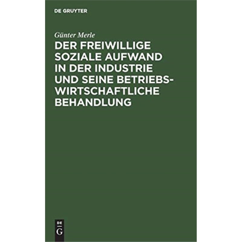 预订不退不换德语 Der freiwillige soziale Aufwand in der In