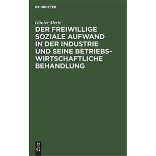 预订【德语】 Der freiwillige soziale Aufwand in der In