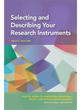 预订Selecting and Describing Your Research Instruments[9781433832222]