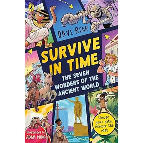 现货The Seven Wonders of the Ancient World : Choose your path, explore the past![9780241740675]