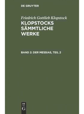 按需印刷不退不换DEG Der Messias, Teil 2[9783111218892]