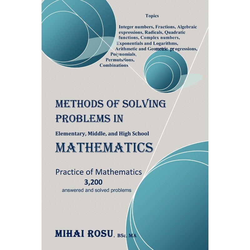 按需印刷不退不换Methods of Solving Problems in Elementary, Middle, and High School Mathematics[9781453597170]