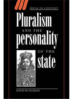 预订Pluralism and the Personality of the State
