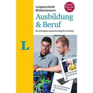 Fremdspr Bildwörterbuch Beruf Deutsch Langenscheidt Ausbildung 9783125143104 预订 als 德语