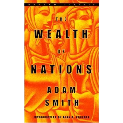 亚当斯密：国富论 英文原版 The Wealth of Nations Adam Smith 西方经济学理论 经济学说 宏观经济学 道德情操论作者 经济学书籍