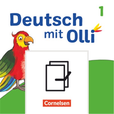 预订【德语】 Deutsch mit Olli - Erstlesen - Ausgabe 2021 - 1. Schuljahr Arbeitsheft[9783060849819]