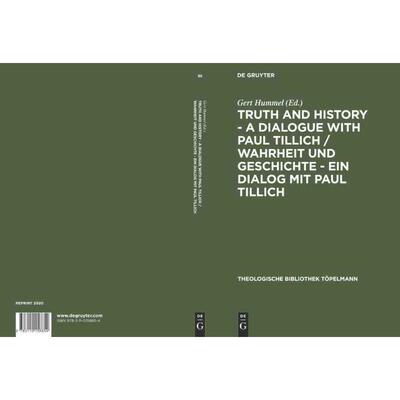 预订DGYT Truth and History   a Dialogue with Paul Tillich   Wahrheit und Geschichte   ein Dialog mit Pau