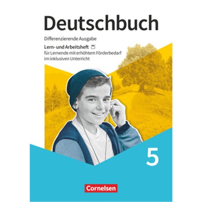 预订不退不换德语 Deutschbuch - Sprach- und Lesebuch - Differenzierende Ausgabe 2020 - 5[9783060634576]