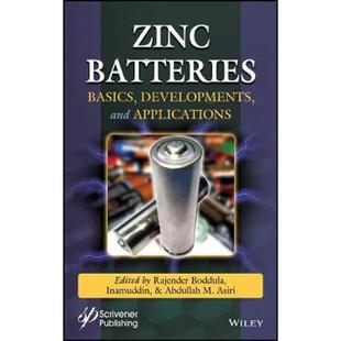 Developments Basics and Applications 按需印刷Zinc 9781119661894 Batteries