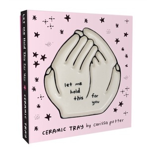 预订Let Me Hold This For You Ceramic Tray[9781452178288]