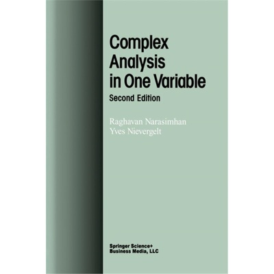 预订不退不换Complex Analysis in One Variable[9781461266471]