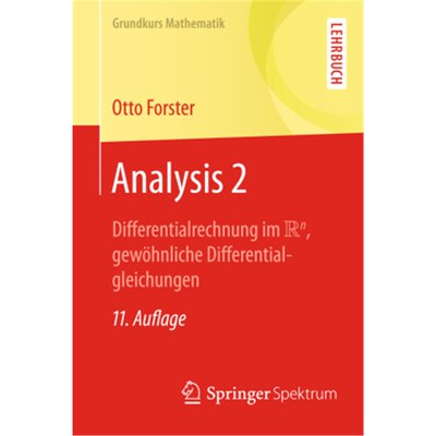 预订【德语】Analysis 2:Differentialrechnung im IRn, gewöhnliche Differentialgleichungen. Le