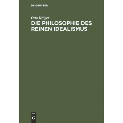 按需印刷DEG Die Philosophie des reinen Idealismus[9783111127521]