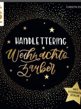 预订【德语】 Handlettering Weihnachtszauber:Mit edding Gelroller und Sternenstaub