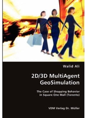 按需印刷2D/3D MultiAgent GeoSimulation[9783836472296]