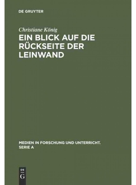 按需印刷DEG Ein Blick auf die Rückseite der Leinwand[9783484340527]