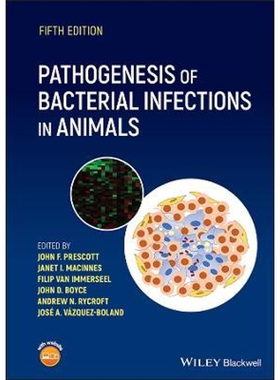 预订不退不换Pathogenesis of Bacterial Infections in Animals, 5th Edition