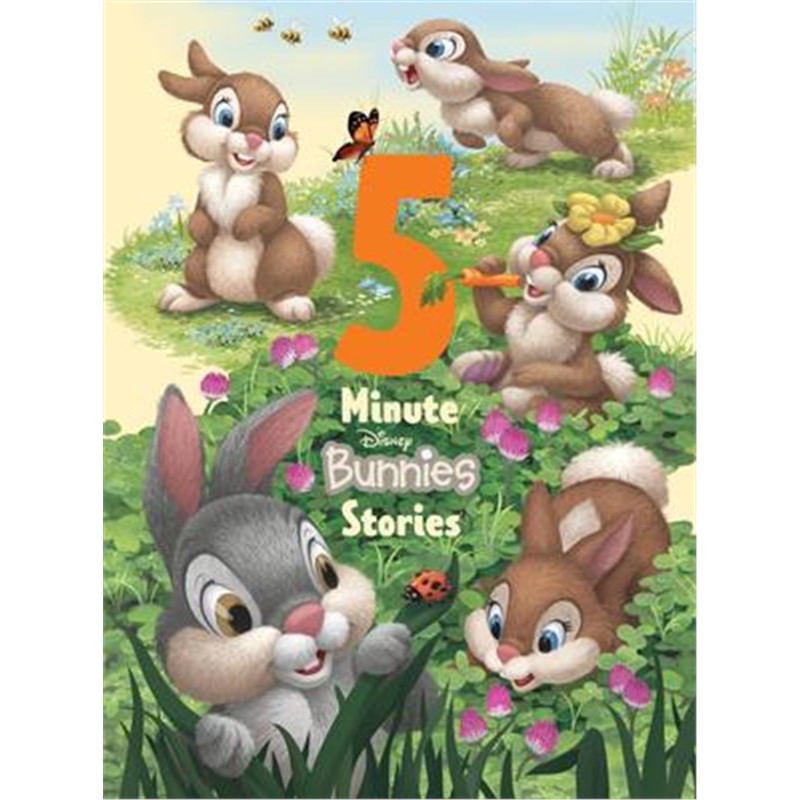 现货 迪士尼5分钟睡前故事合集5-Minute Disney Bunnies Stories 小兔子的故事 亲子共读经典睡前故事 图画书 儿童绘本 5分钟故事