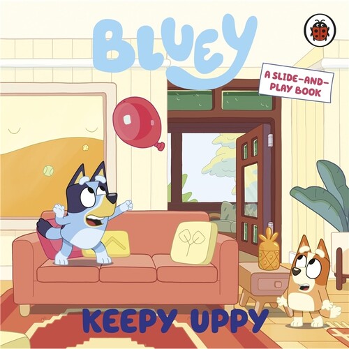 现货 布鲁伊：接住气球 布鲁伊系列 Bluey: Keepy Uppy : A Slide-and-Play Book 英文原版 上海外文 9780