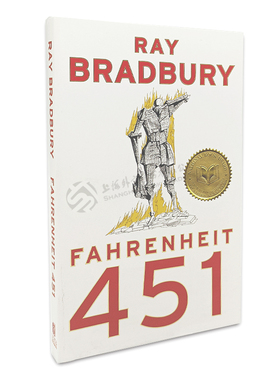 华氏451度 英文原版书 Fahrenheit 451 火星编年史作者 Ray Bradbury 雷·布拉德伯里 代表作 反乌托邦科幻小说【上海外文书店】