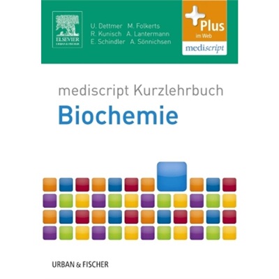预订【德语】mediscript Kurzlehrbuch Biochemie[9783437417849]