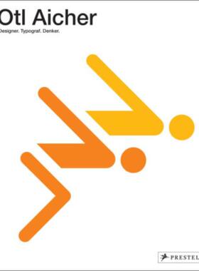 预订不退不换德语 Otl Aicher:Designer. Typograf. Denker. Prachtband mit 250 Abbildungen