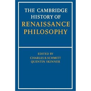 History Renaissance Philosophy 按需印刷不退不换The 9780521397483 Cambridge