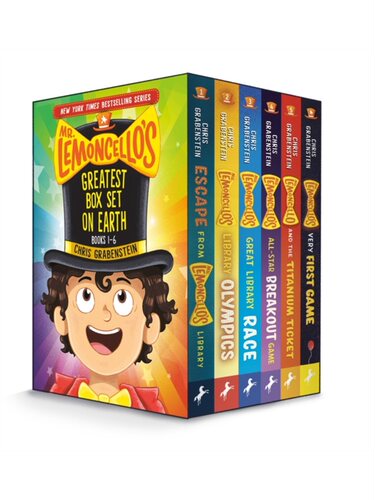 Mr. Lemoncello’s Greatest Box Set on  神奇图书馆系列1-6册  套装
