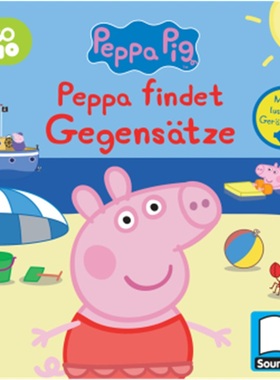 预订【德语】 Peppa Pig - Peppa findet Gegensätze[9781503760806] 小猪佩奇