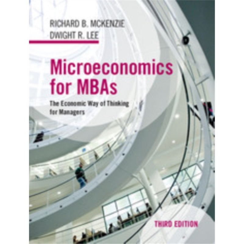 预订Microeconomics for MBAs[9781108747660]