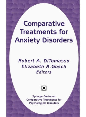 按需印刷Comparative Treatments for Anxiety Disorders[9780826148322]