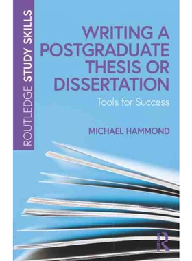 按需印刷不退不换Writing a Postgraduate Thesis or Dissertation:Tools for Success[9780367752828]