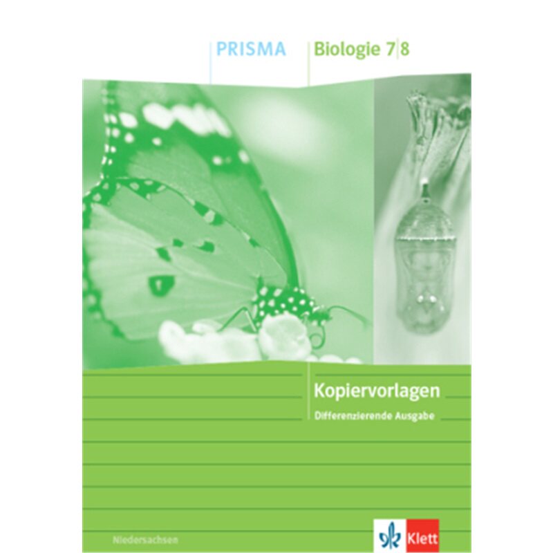 预订不退不换德语 PRISMA Biologie 7/8. Differenzierende Ausgabe Niedersachsen[9783120690863]