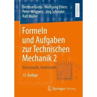 预订【德语】 Formeln und Aufgaben zur Technischen Mechanik 2:Elastostatik, Hydrostatik
