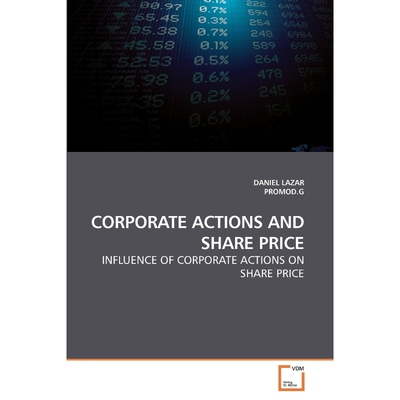 按需印刷不退不换CORPORATE ACTIONS AND SHARE PRICE[9783639247558]